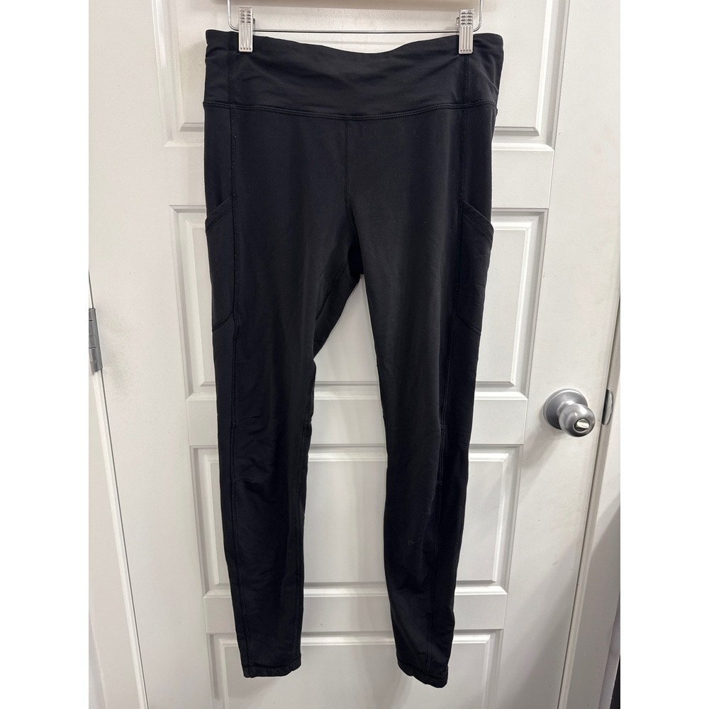 Lululemon Speed Up Tight Black High Rise Running Leggings Womens Size 10